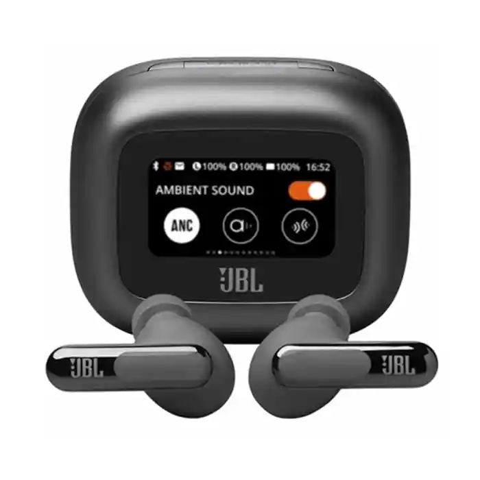 JBL Live Beam 3 ANC True Wireless Noise Cancelling Earbuds With Display